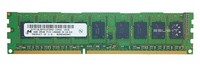 Memory RAM 1x 4GB Micron ECC UNBUFFERED DDR3 2Rx8 1333MHz PC3-10600 UDIMM | MT18JSF51272AZ-1G4