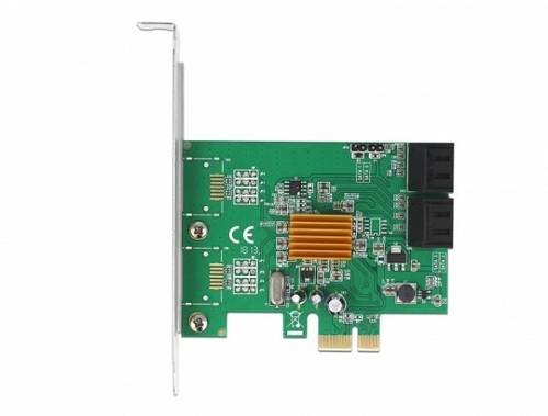 Delock 4xSATA Marvell 88SE9215 PCI Express Card Hot Swap Boot  