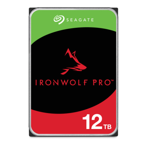 Hard Disk Drive Seagate IronWolf PRO 3.5'' HDD 12TB 7200RPM SATA 6Gb/s 256MB | ST12000NT001