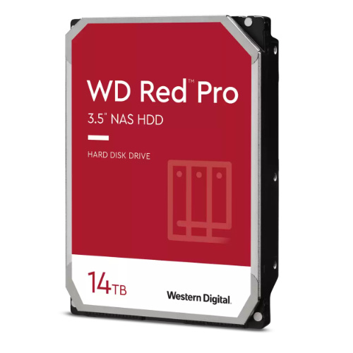 Hard Disk Drive Western Digital  RED PRO 3.5'' HDD 14TB 7200RPM SATA 6Gb/s 512MB | WD142KFGX