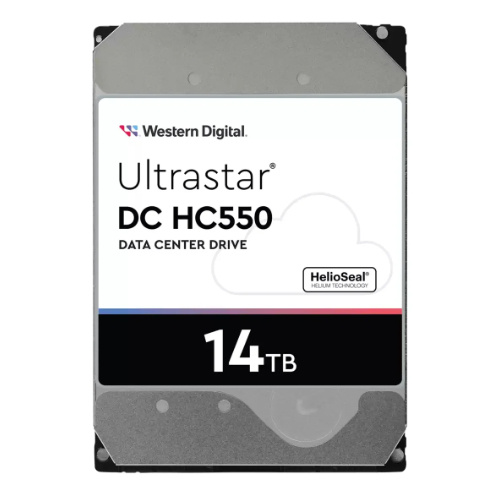 Hard Disk Drive Western Digital Ultrastar DC HC550 3.5'' HDD 14TB 7200RPM SATA 6Gb/s 512MB | 0F38581