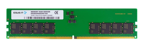 Memory RAM 1x 16 GB ESUS IT NON-ECC UNBUFFERED DDR5 5600MHz PC5-44800 UDIMM | ESUD55600US8/16G