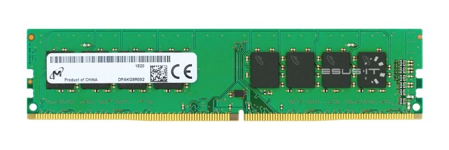 Memory RAM 1x 16GB Micron NON-ECC UNBUFFERED DDR4 2133MHz PC4-17000 UDIMM | MTA16ATF2G64AZ-2G1