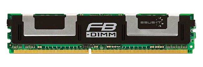 Memory RAM 1x 1GB QIMONDA ECC FULLY BUFFERED DDR2 667MHz PC2-5300 FBDIMM | HYS72T128501EFD-3S-C2