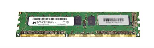 Memory RAM 1x 2GB Micron ECC UNBUFFERED DDR3  1600MHz PC3-12800 UDIMM | MT9JSF25672AZ-1G6