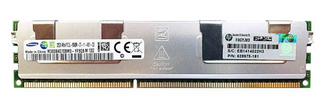 Memory RAM 1x 32GB Samsung ECC REGISTERED DDR3  1066MHz PC3-8500 RDIMM | M393B4G70BM0-YF8