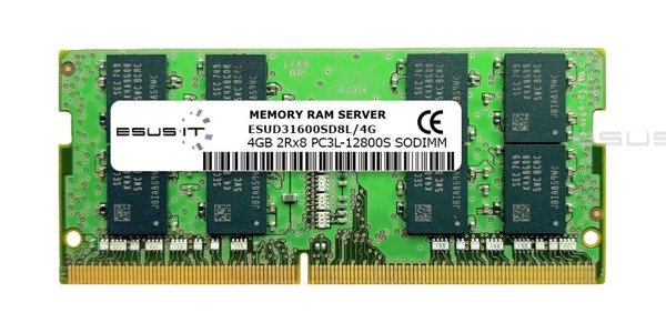 Memory RAM 1x 4GB ESUS IT SO-DIMM DDR3 1333MHz PC3-10600 | ESUD31333SD8/4G