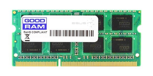 Memory RAM 1x 512MB GoodRAM SO-DIMM DDR2 667MHz PC2-5300 | W-MEM67S512