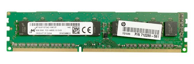 Memory RAM 1x 8GB Micron NON-ECC UNBUFFERED DDR3 1866MHz PC3-14900 UDIMM | MT16KTF1G64AZ-1G9