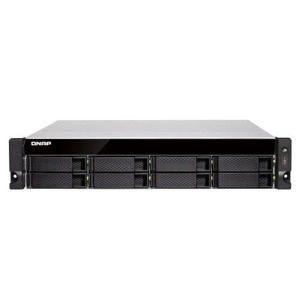 NAS server QNAP TVS-872XU-i3-4G 8x SSD | HDD SATA 4GB RAM