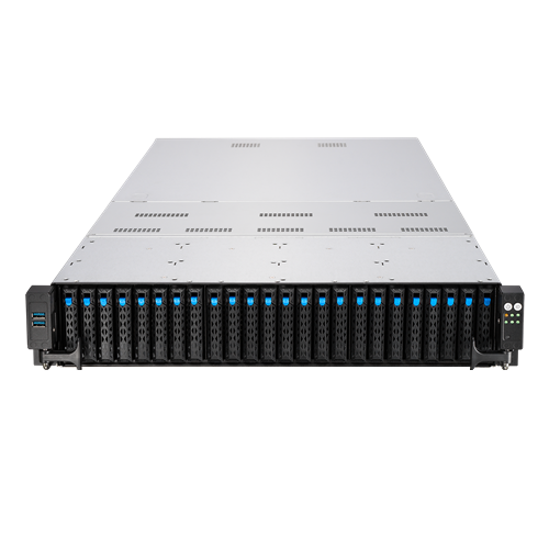 Server platform ASUS 2U RS520A-E11-RS24U/1.6KW/16NVMe/GPU 90SF01Q2-M003H0 AMD x 1 DDR4 x 16 26 x 2.5" U.2/U.3/SATA/SAS/NVME PSU 1+1