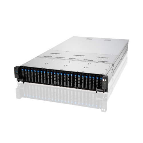 Server platform ASUS 2U RS520A-E11-RS24U/1600W/24NVMe 90SF01Q1-M00DF0 AMD x 1 DDR4 x 16 24 x 2.5" SATA/SAS/NVME PSU 1+1