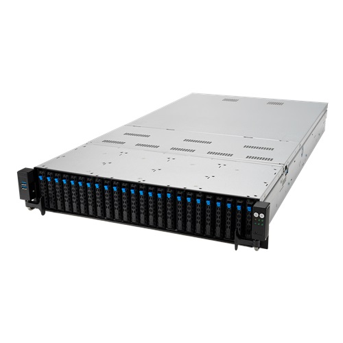 Server platform ASUS 2U RS720-E10-RS24U/10G/2.4KW/24NVMe 90SF00Z3-M02AZ0 Intel x 2 DDR4 x 32 24 x 2.5" SATA/SAS/NVME PSU 1+1