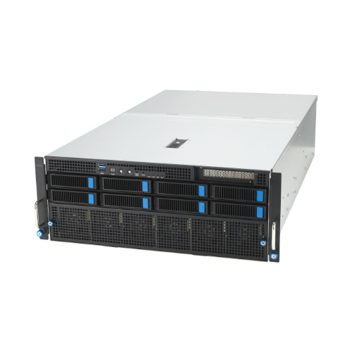 Server platform ASUS 4U ESC8000-E11P-SKU4/10G/3KW(2+2)/5PCIe/4NVMe 90SF02I4-M003C0 Intel x 2 DDR5 x 32 9 x 2.5" SATA/SAS/NVME PSU 2+2