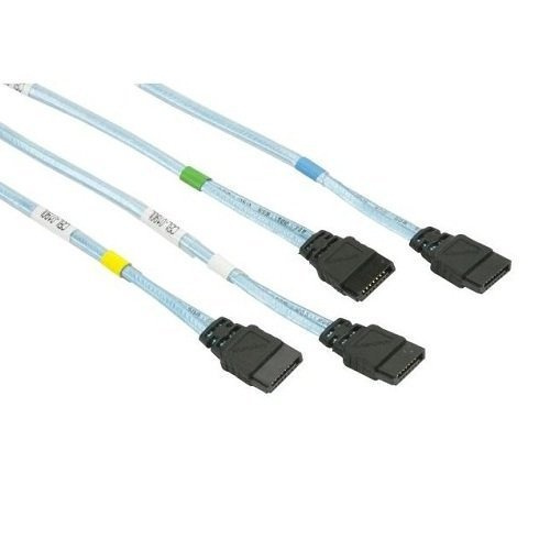 Supermicro Cable 4xSATA 43/33/26 / 22cm | CBL-0190L