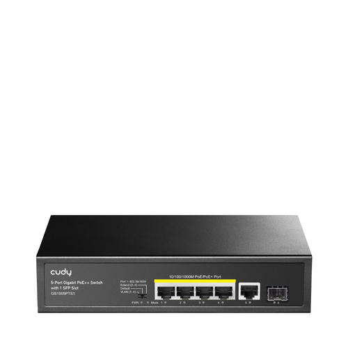 Switch Cudy GS1005PTS1 5x 1Gb 120 W PoE+