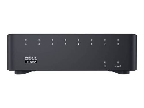 Switch DELL PowerSwitch 210-AEIR 8x 1Gb 120 W PoE