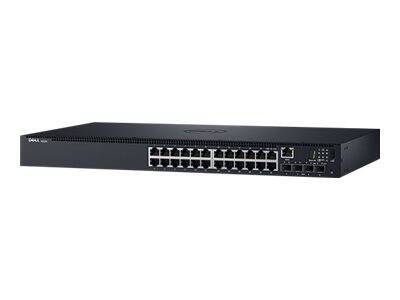 Switch DELL PowerSwitch N1524P 24x 1Gb 4x SFP+ 600 W PoE+