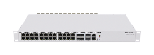 Switch Mikrotik CRS326-4C+20G+2Q+RM 20x 100/1000/2500 4x RJ-45/SFP+ combo  2x QSFP+