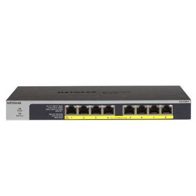 Switch Netgear GS108LP-100EUS 8x 10/100/1000  60 W PoE