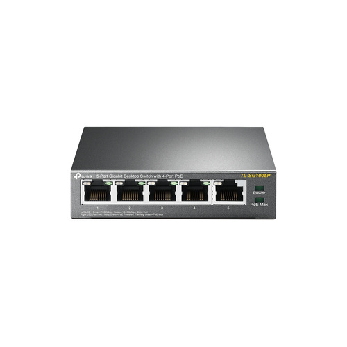 Switch TP-LINK TL-SG1005P 5x 1Gb 65 W PoE+