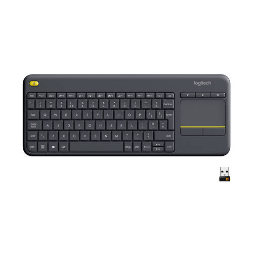 Wireless keyboard Logitech K400 Plus Tv QWERTY