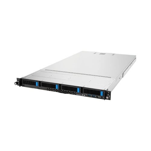 Server platform ASUS 1U RS700-E11-RS4U/10G/1.6KW/4NVMe/GPU 90SF01U1-M00120 Intel x 2 DDR5 x 32 4 x 3.5" SATA/SAS/NVME PSU 1+1