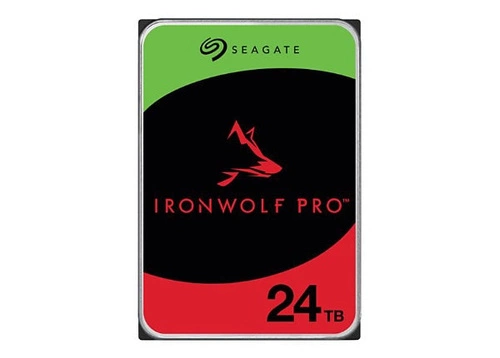 Hard Disk Drive Seagate IronWolf PRO 3.5'' HDD 24TB 7200RPM SATA 6Gb/s 512MB | ST24000NT002